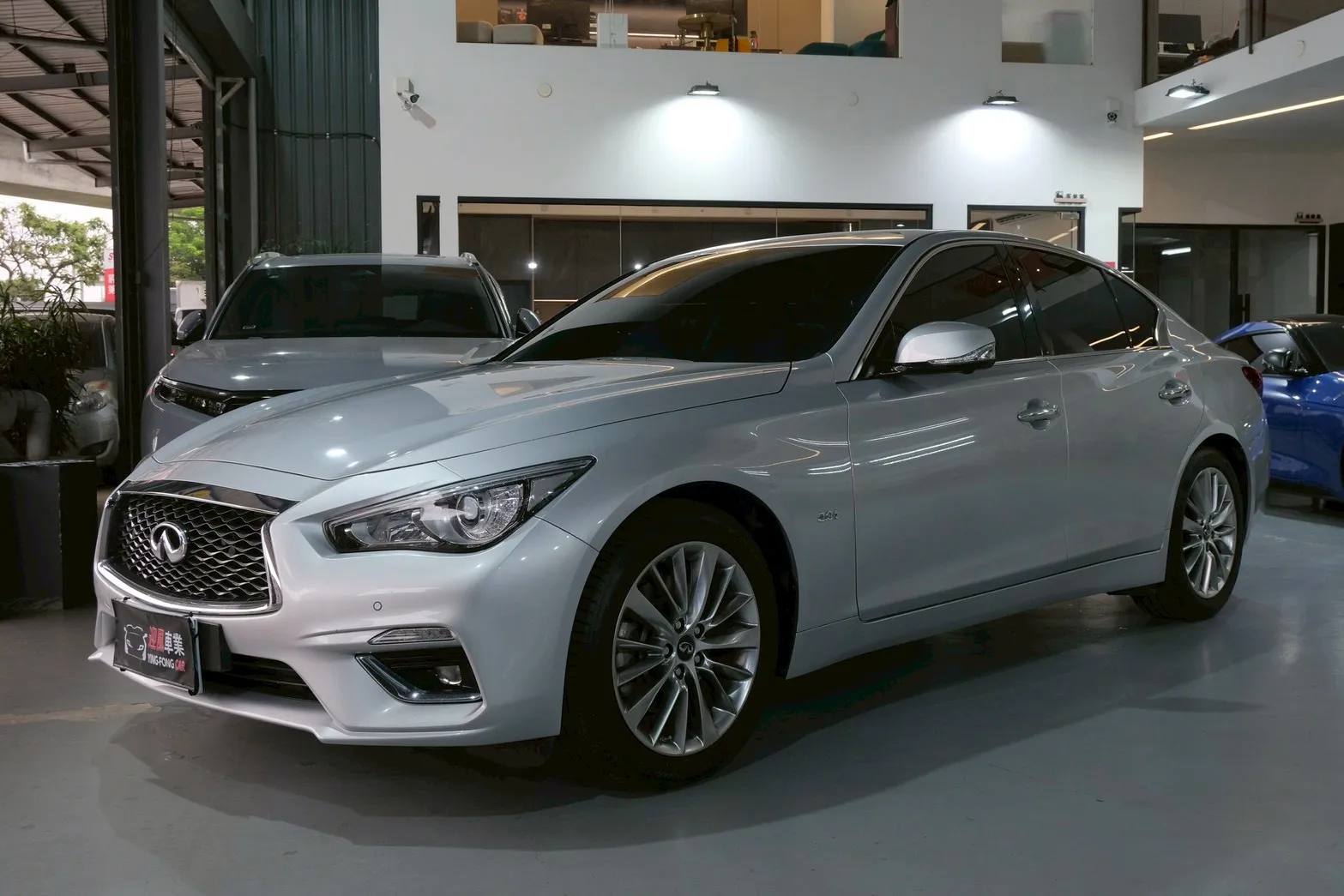 ⚪ 2019 Infiniti Q50 2.0t 旗艦款 銀色