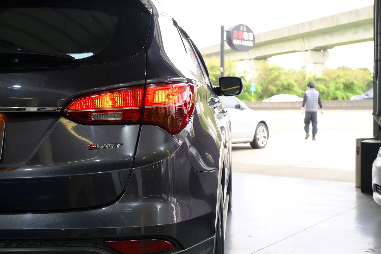 ⚪ 2015 Hyundai Santa Fe 2.2 貴族款 灰色