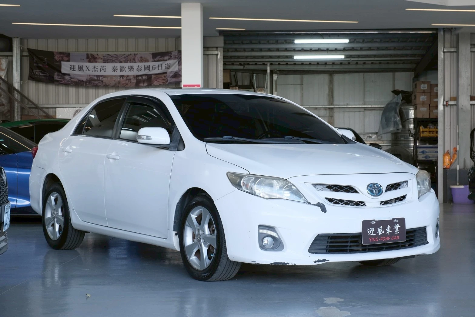 ⚪ 2012 Toyota Corolla Altis 1.8 E經典版 白色