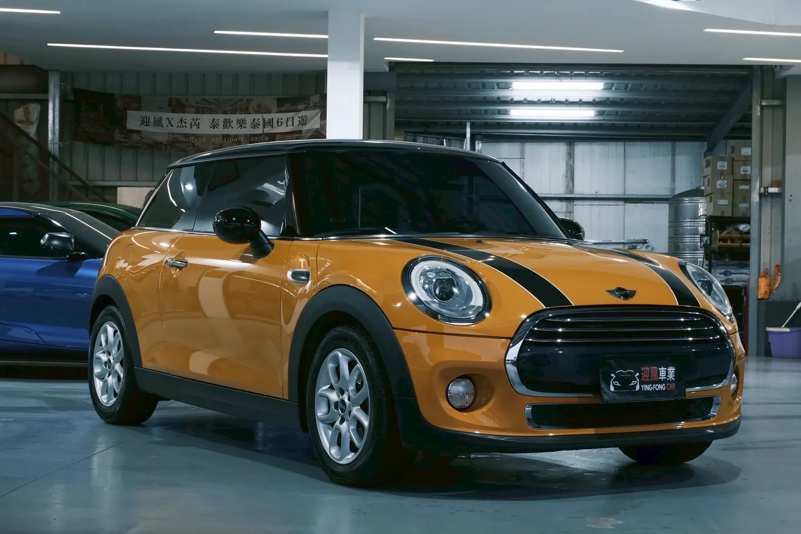 ⚪ 2017 Mini Hatch Cooper 1.5 黑頂橘