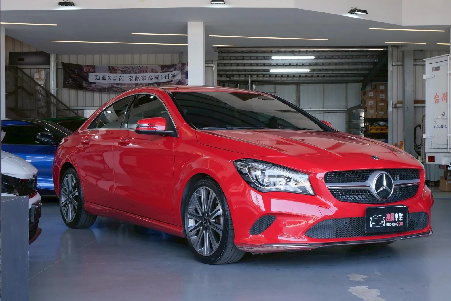 ⚪ 2018 M-Benz CLA-Class CLA200 紅色