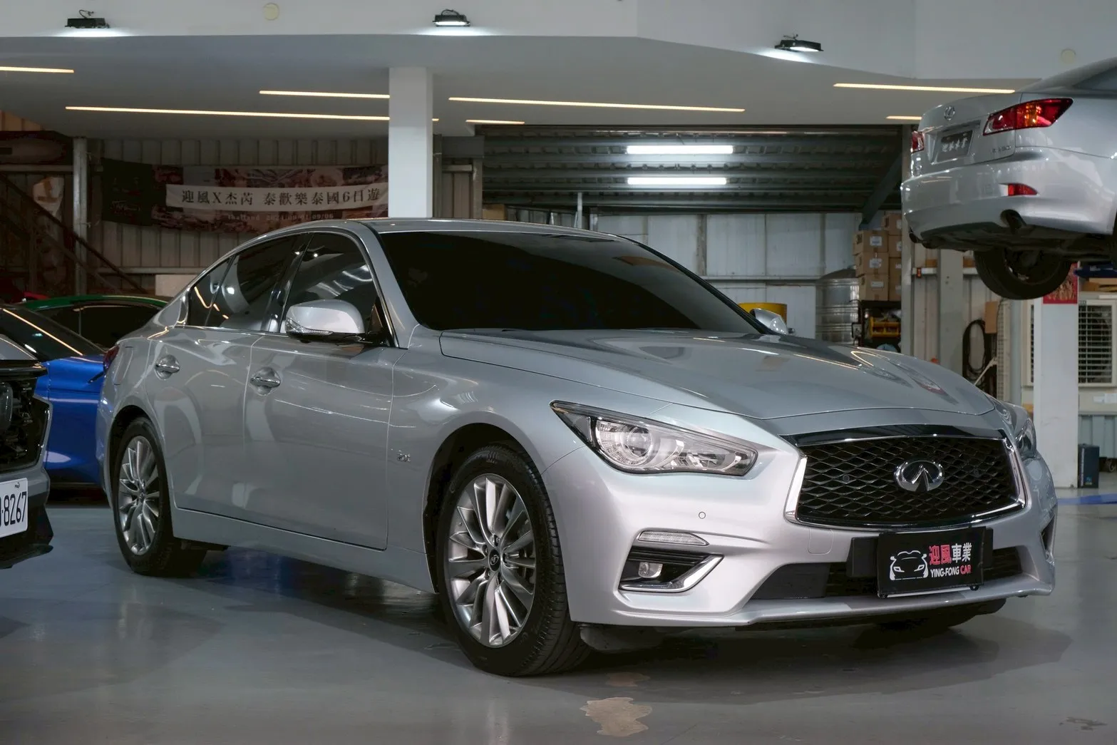 ⚪ 2019 Infiniti Q50 2.0t 旗艦款 銀色