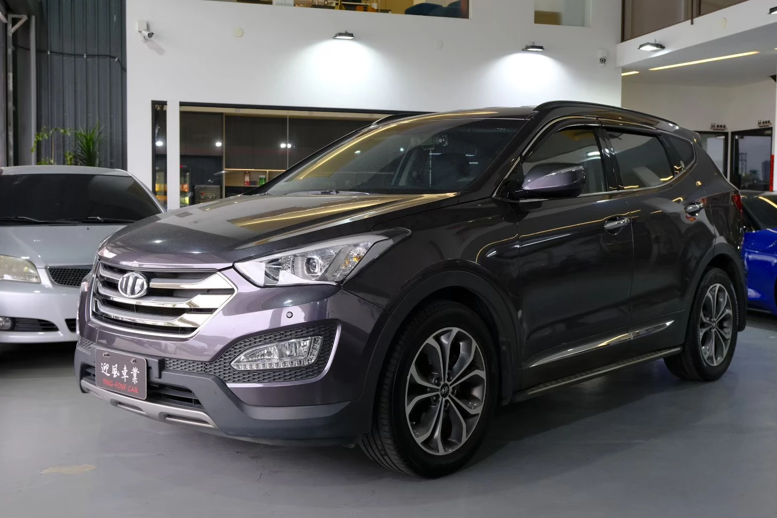 ⚪ 2015 Hyundai Santa Fe 2.2 貴族款 灰色