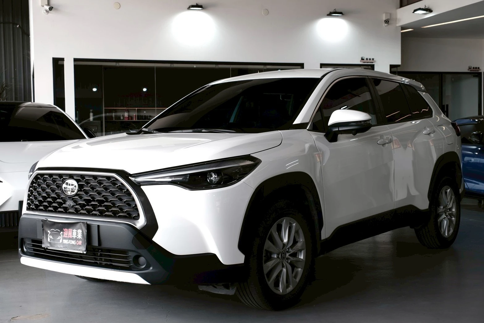 ⚪ 2023 Toyota Corolla Cross 1.8 汽油尊爵版 白色
