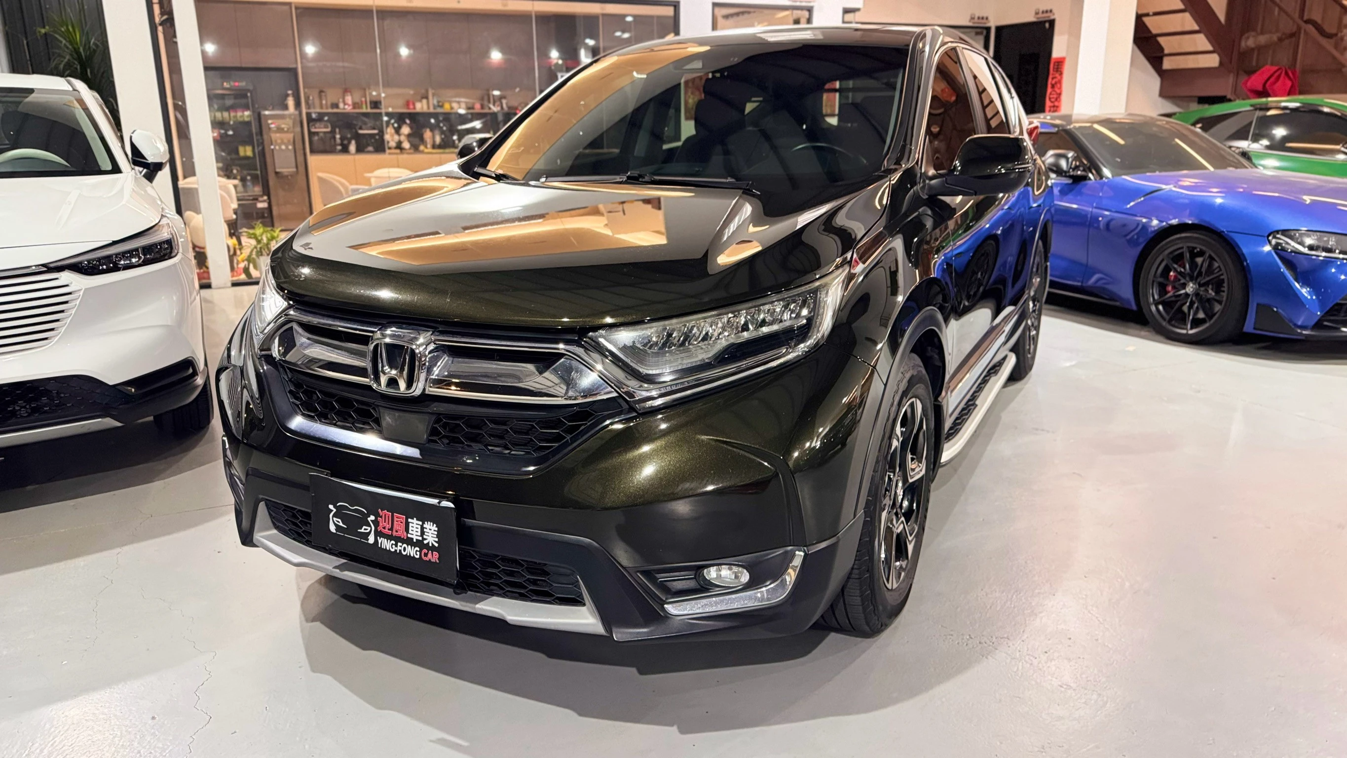 ⚪ 2018 Honda CR-V 1.5 S 深綠色