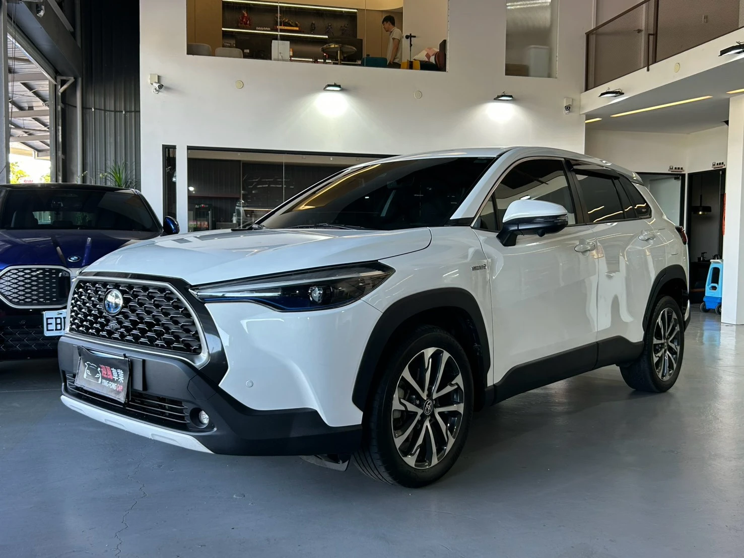 ⚪ 2021 Toyota Corolla Cross 1.8 Hybrid 旗艦 白色