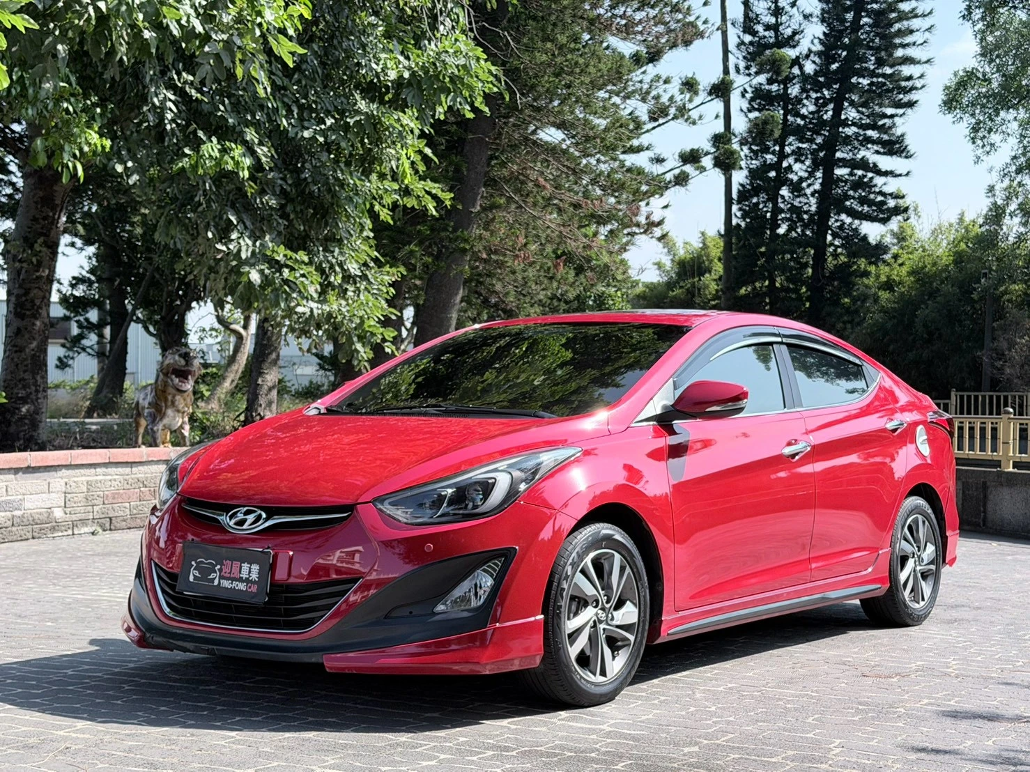 ⚪ 2016 Hyundai Elantra EX 旗艦型 紅色