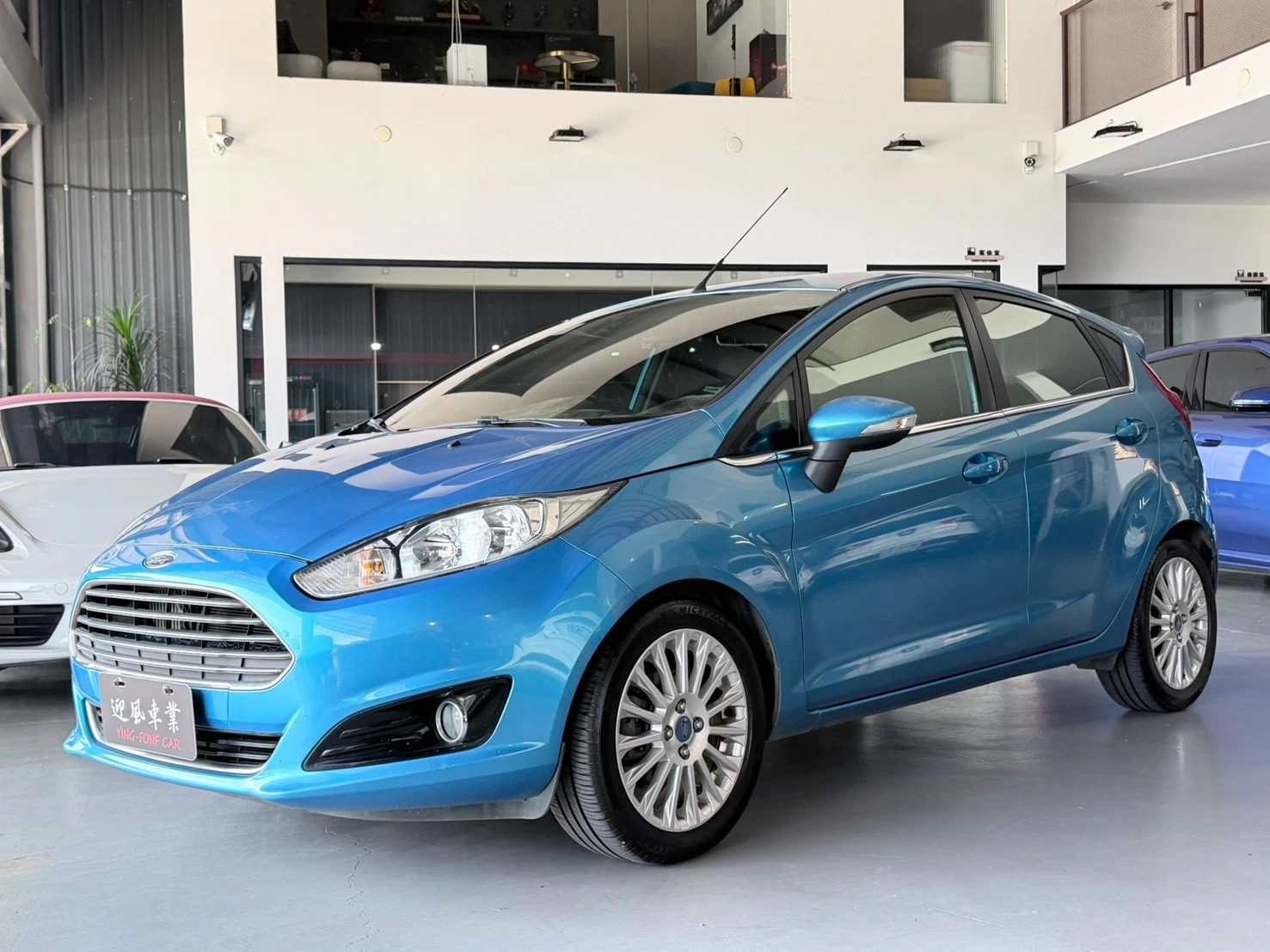 ⚪ 2015 Ford Fiesta 1.0 EcoBoost 運動型 藍色