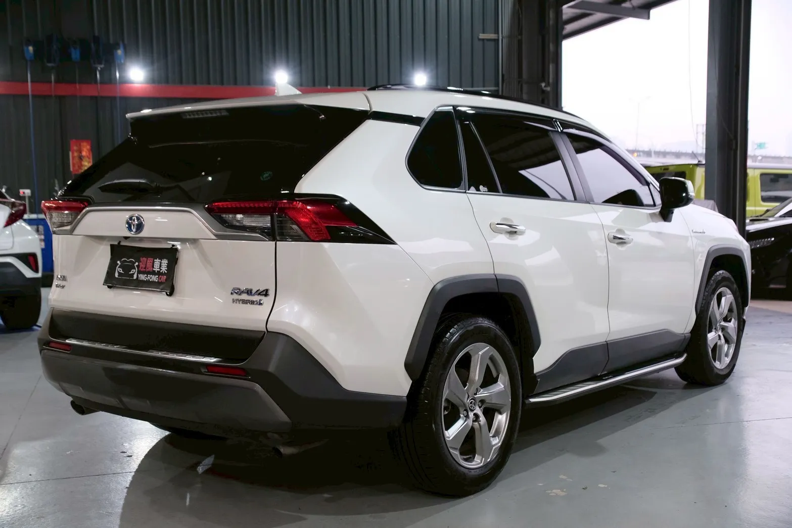 ⚪ 2021 Toyota RAV4 2.5 HV 旗艦 4WD 白色