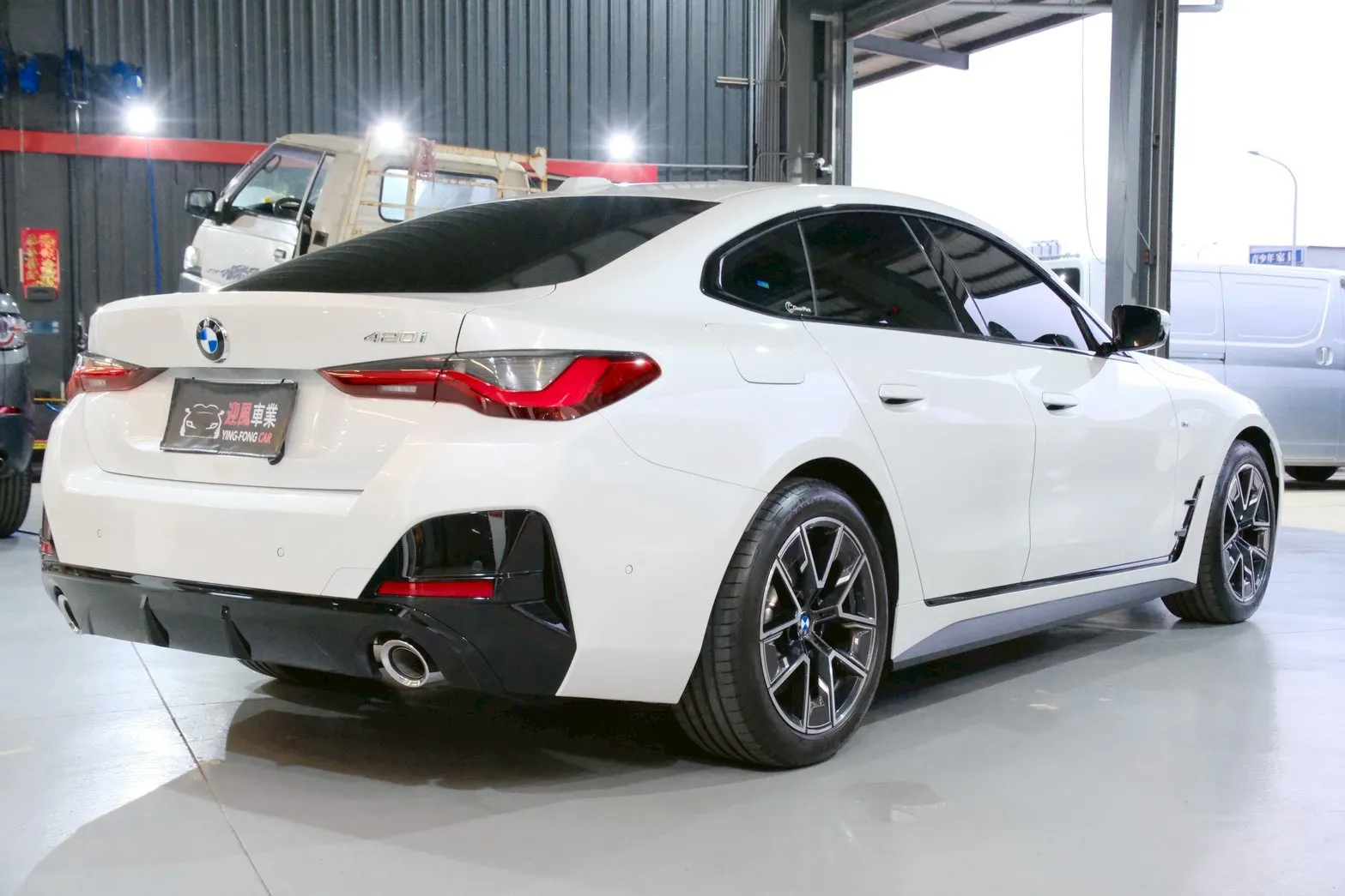 ⚪ 2025 BMW 4-Series Gran Coupe 420i M Sport 白色