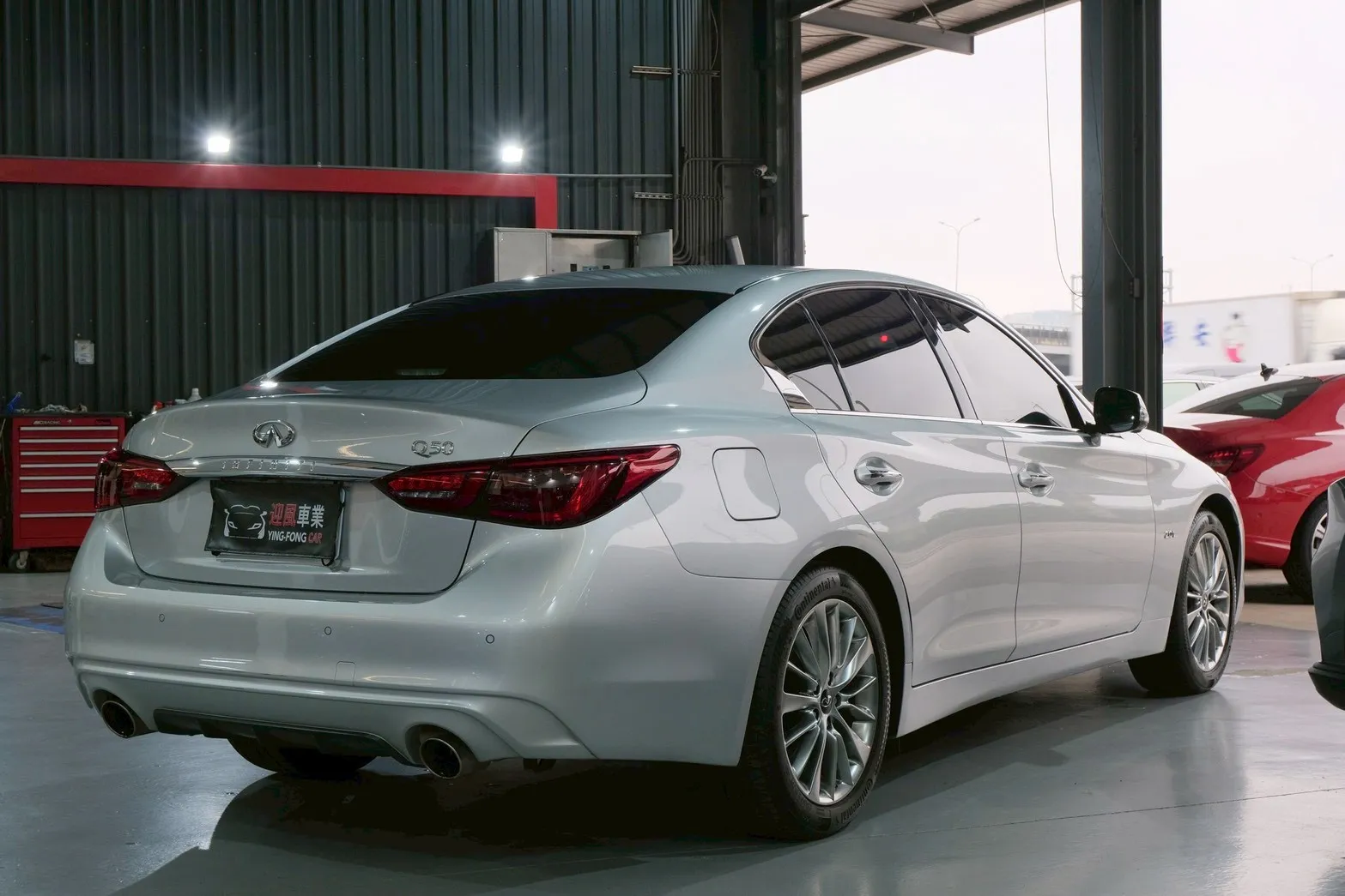 ⚪ 2019 Infiniti Q50 2.0t 旗艦款 銀色