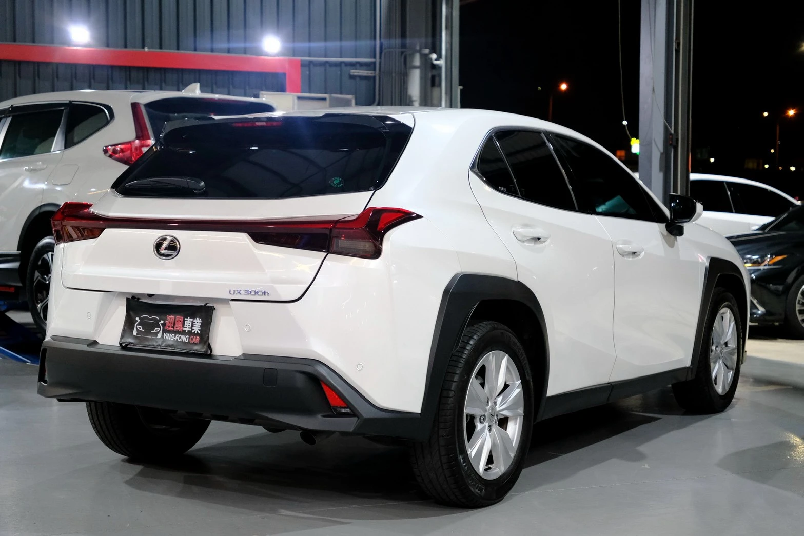 ⚪ 2024 Lexus UX 300h 豪華版 白色