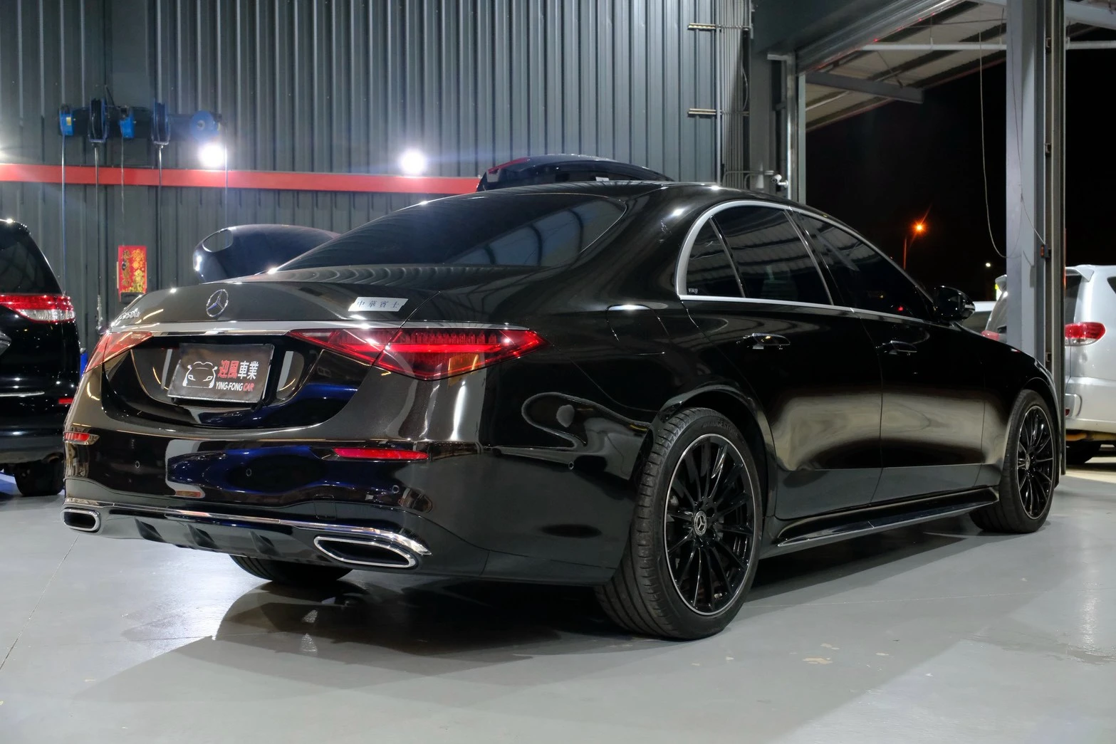 ⚪ 2023 M-Benz S-Class S350d 黑色