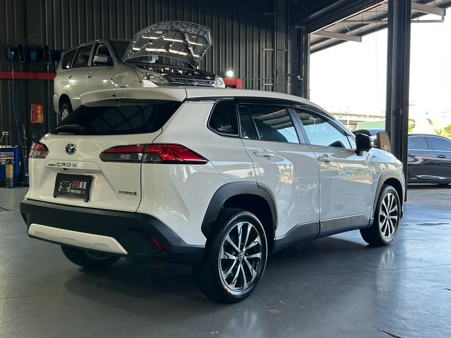 ⚪ 2021 Toyota Corolla Cross 1.8 Hybrid 旗艦 白色