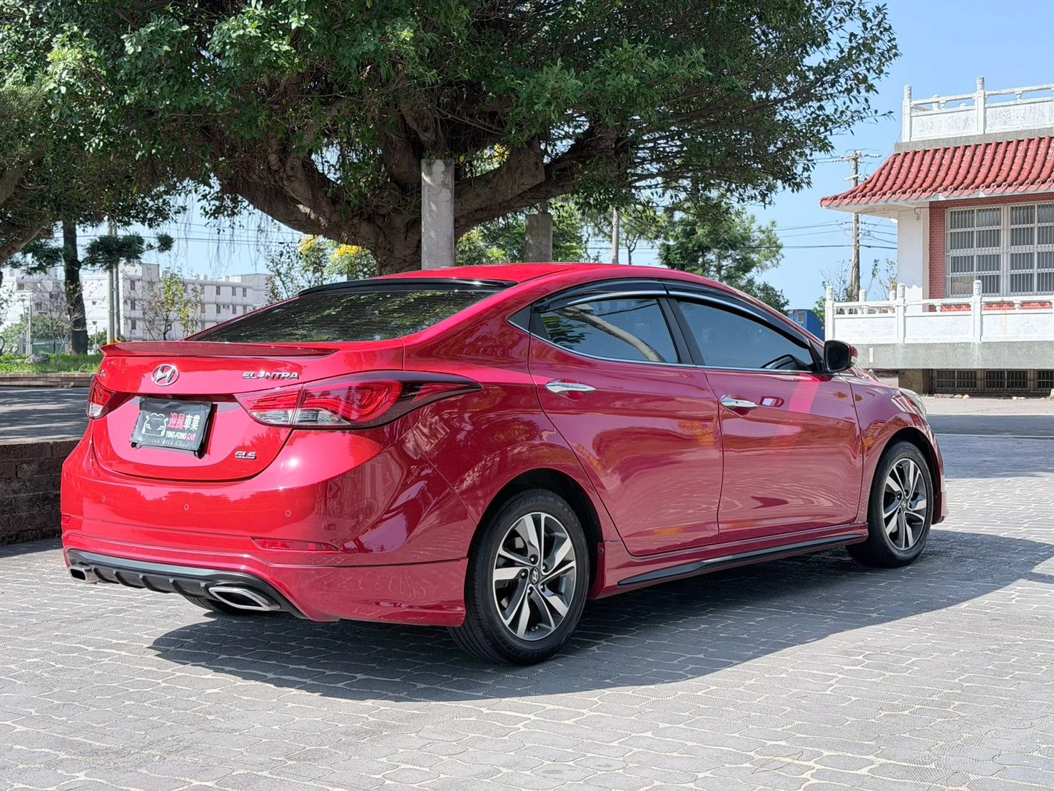 ⚪ 2016 Hyundai Elantra EX 旗艦型 紅色