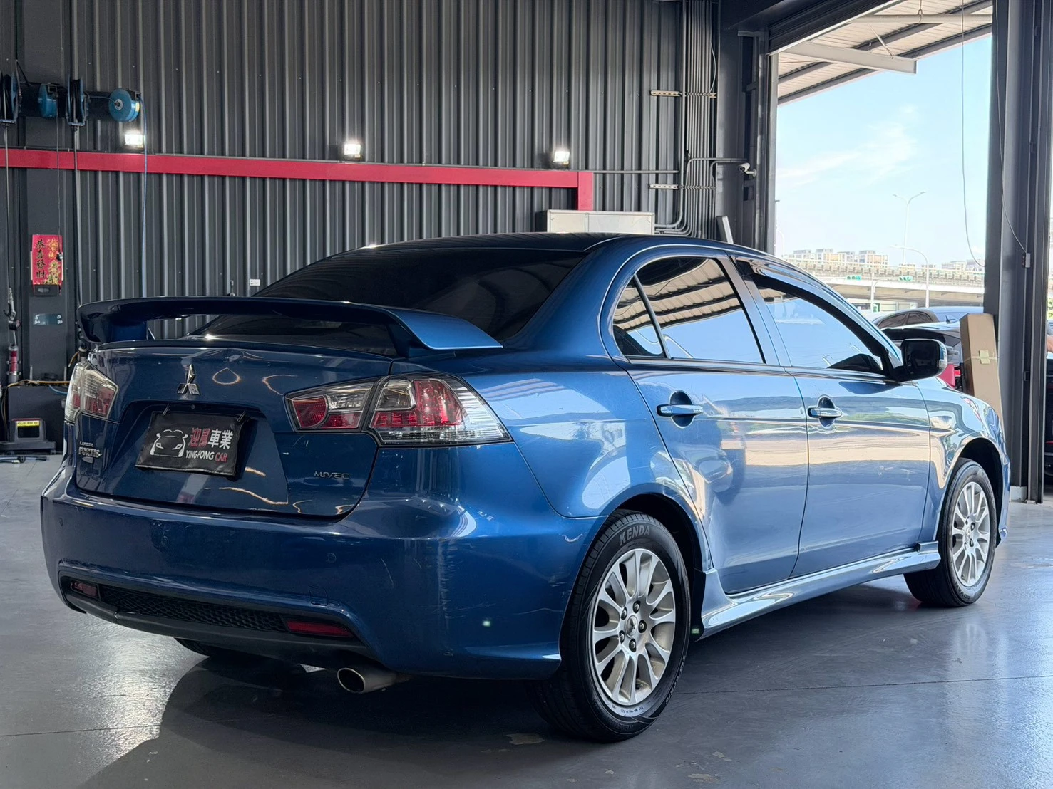 ⚪ 2012 Mitsubishi Lancer Fortis 1.8 S 空力型 藍色
