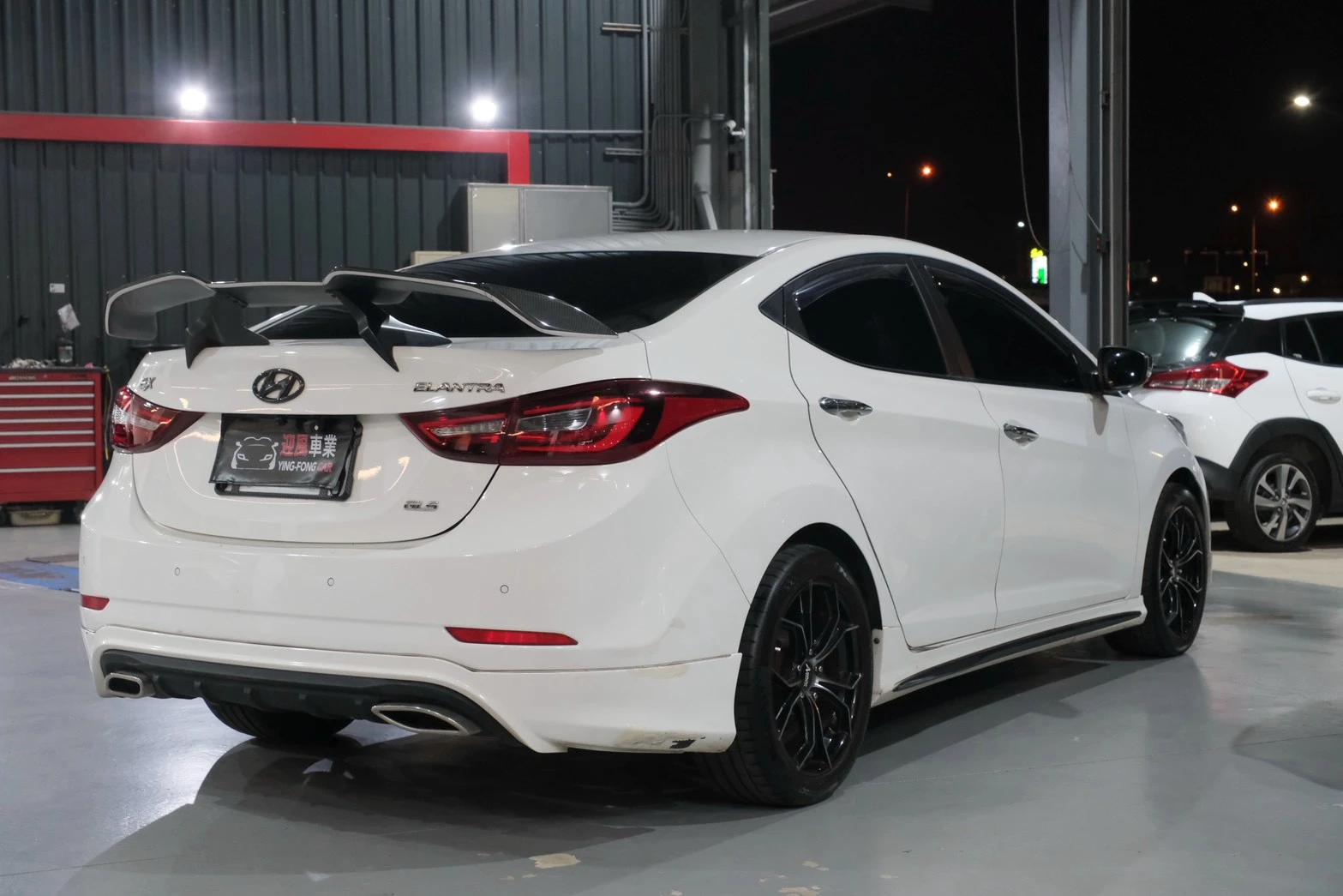 ⚪ 2015 Hyundai Elantra EX 豪華型 白色