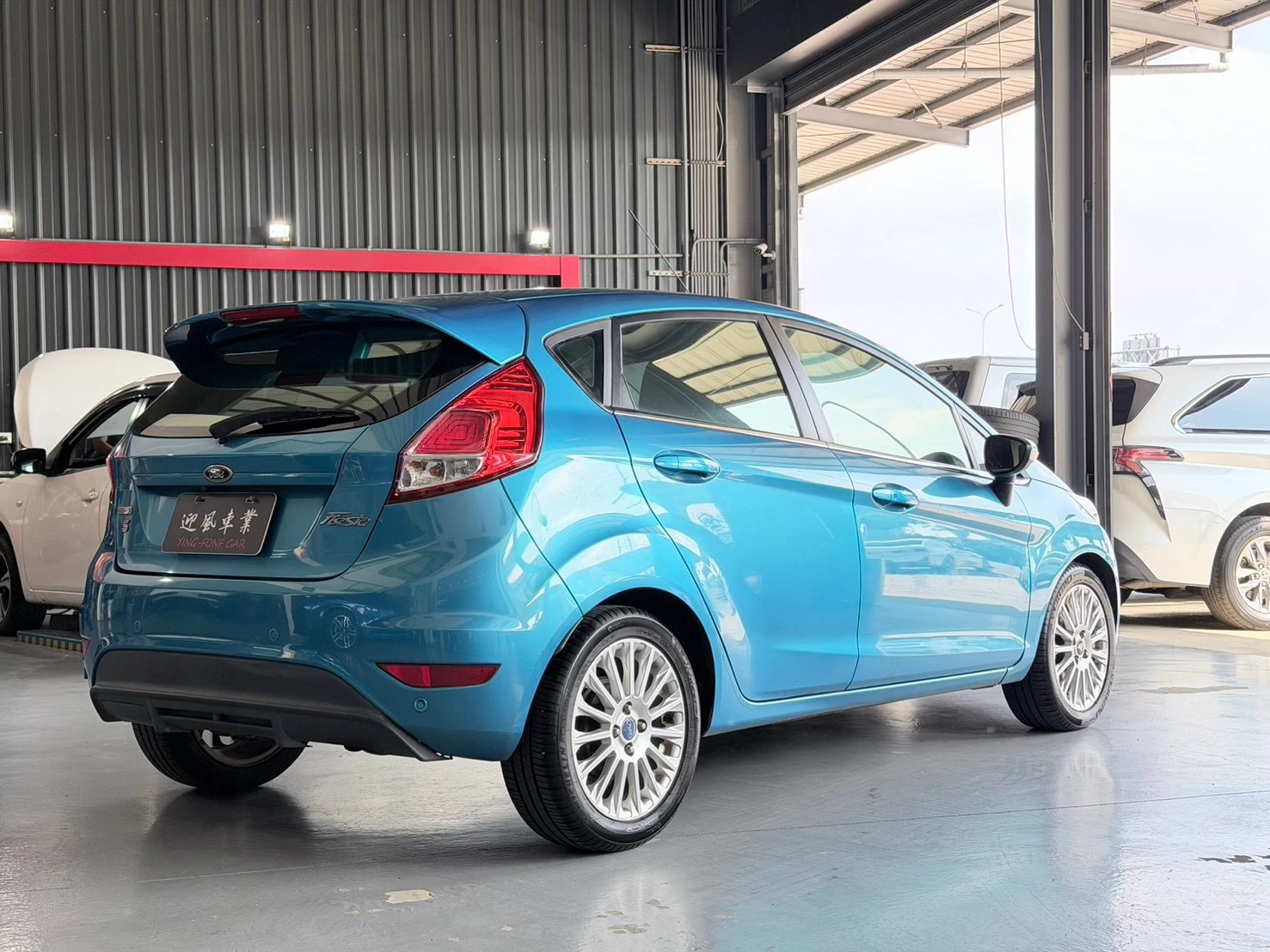 ⚪ 2015 Ford Fiesta 1.0 EcoBoost 運動型 藍色