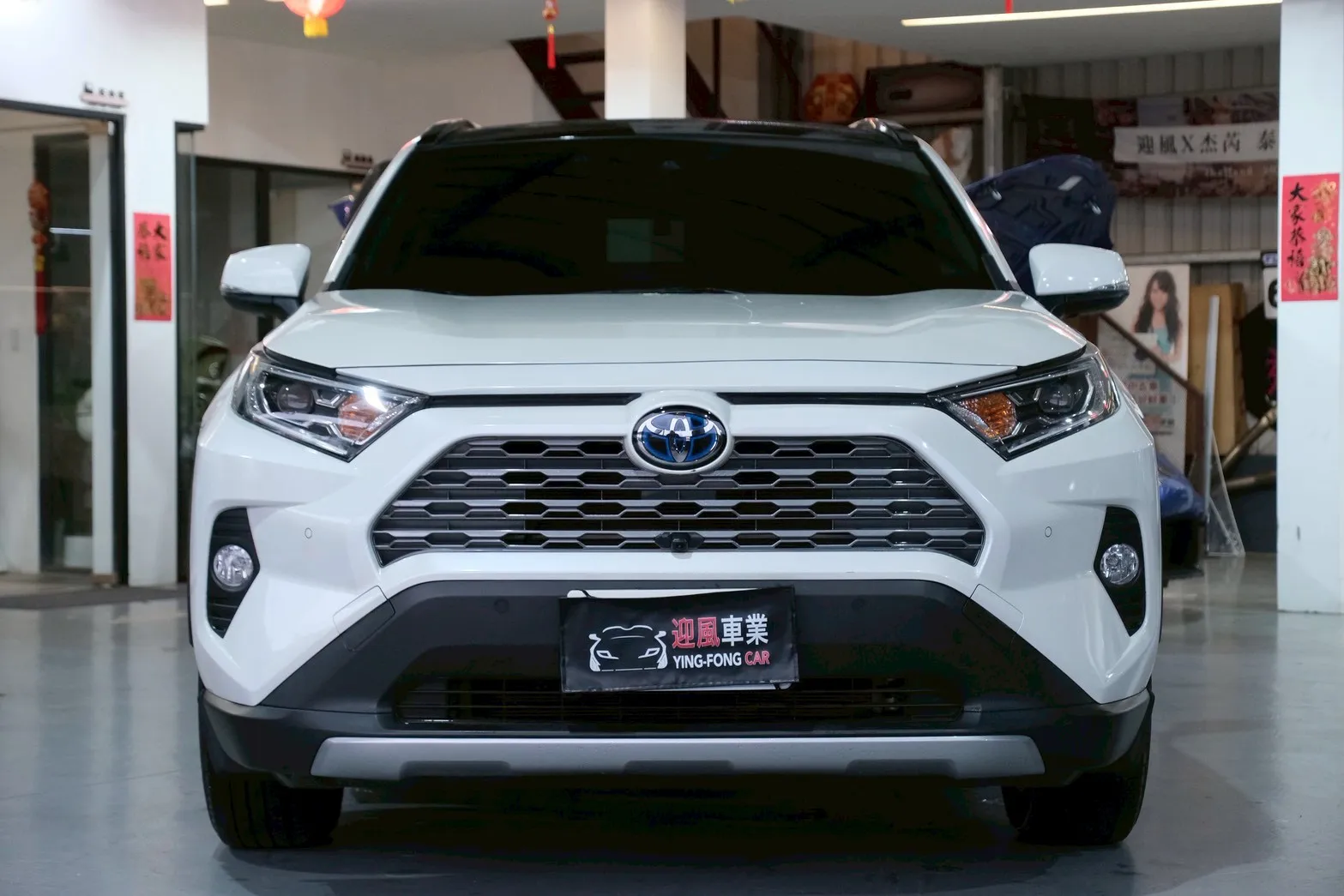 ⚪ 2021 Toyota RAV4 2.5 HV 旗艦 4WD 白色