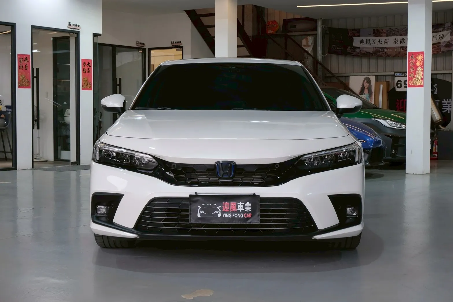 ⚪ 2023 Honda Civic e:HEV 白色