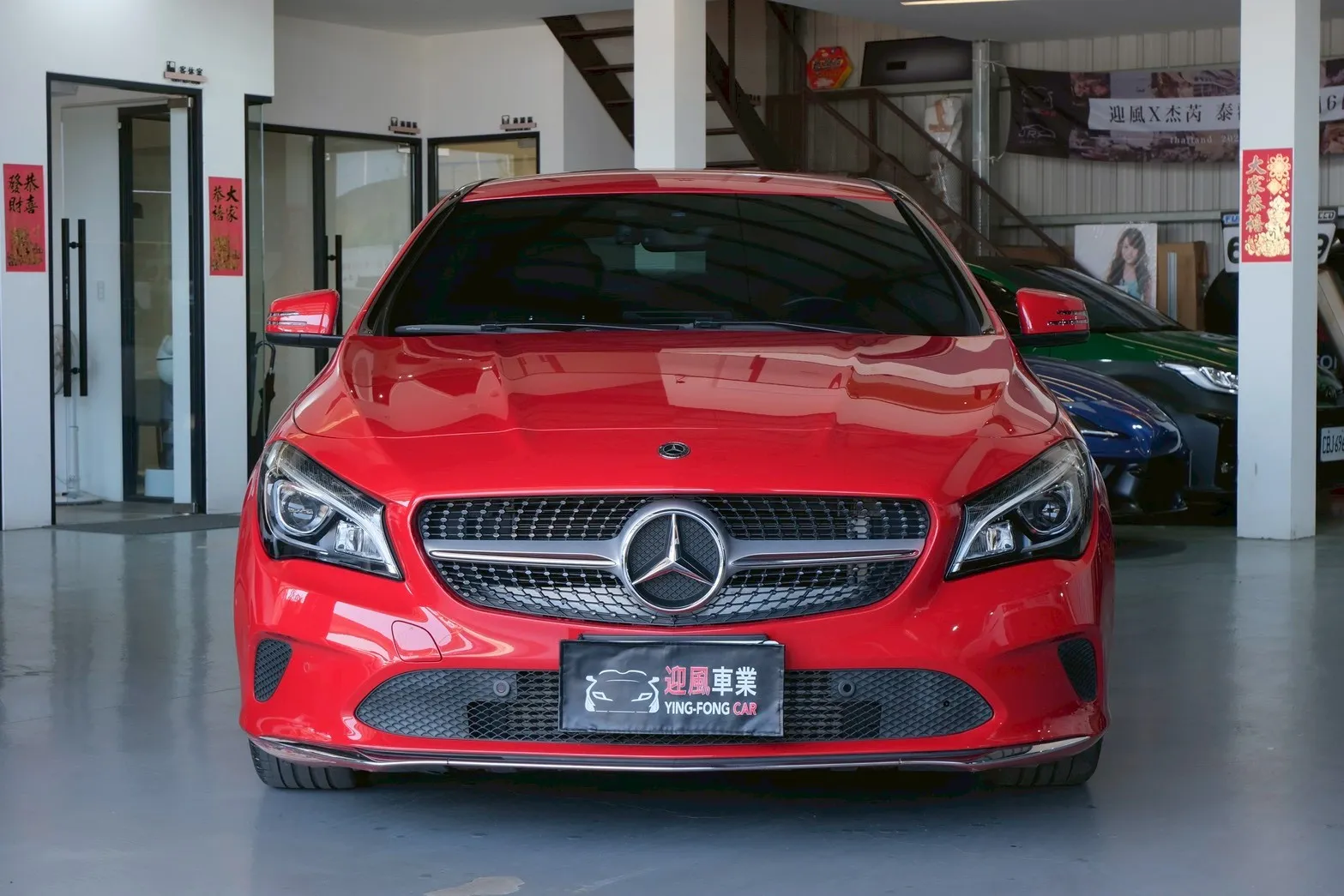 ⚪ 2018 M-Benz CLA-Class CLA200 紅色