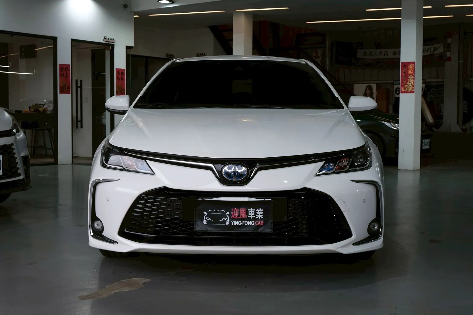 ⚪ 2023 Toyota Corolla Altis 1.8 HV尊爵 白色