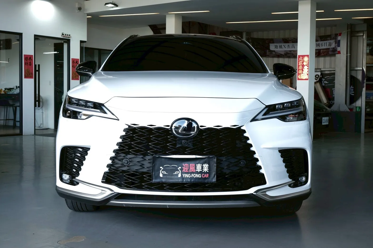 ⚪ 2025 Lexus RX 350 F Sport版 白色