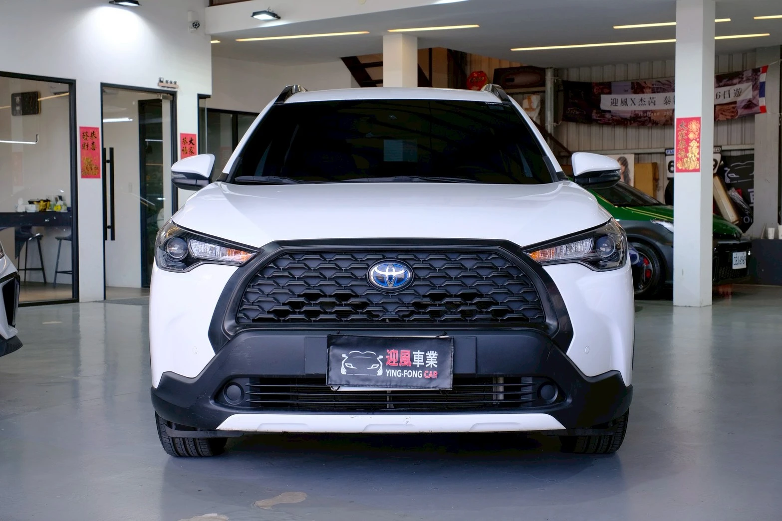 ⚪ 2021 Toyota Corolla Cross 1.8 HV 豪華版 白色