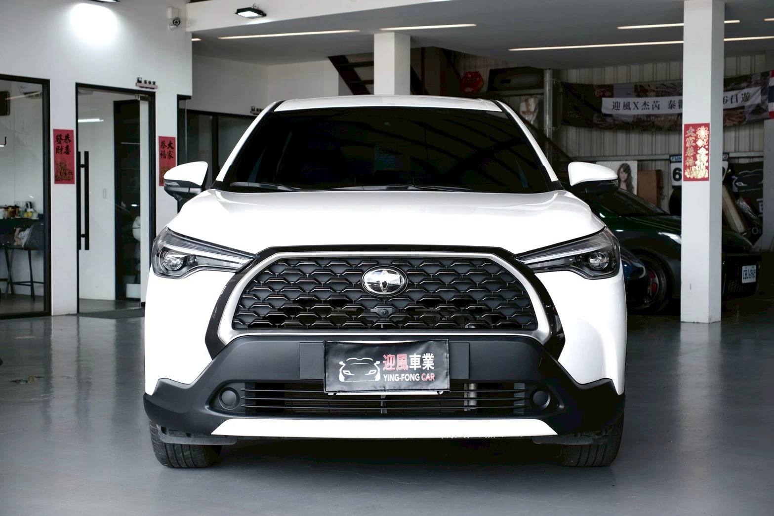 ⚪ 2023 Toyota Corolla Cross 1.8 汽油尊爵版 白色