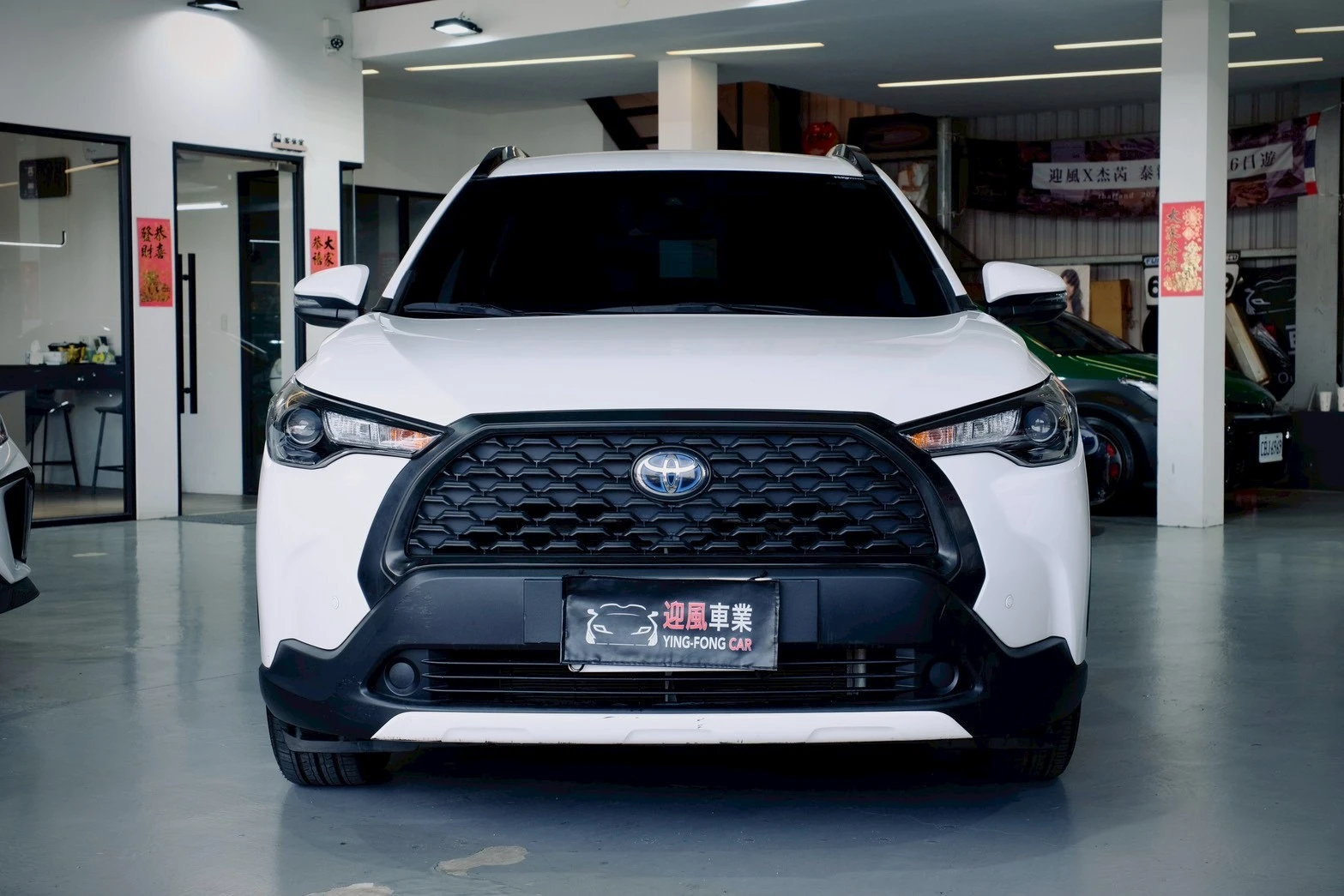 ⚪ 2021 Toyota Corolla Cross 1.8 HV 豪華版 白色