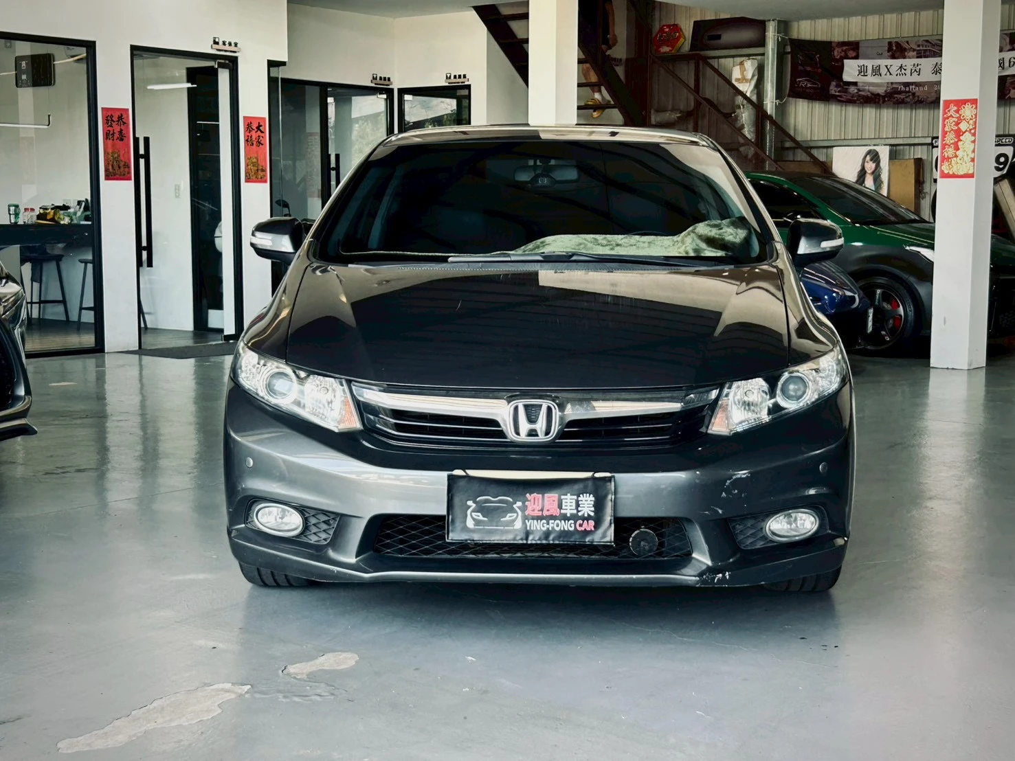 ⚪ 2013 Honda Civic 1.8 VTi 灰色