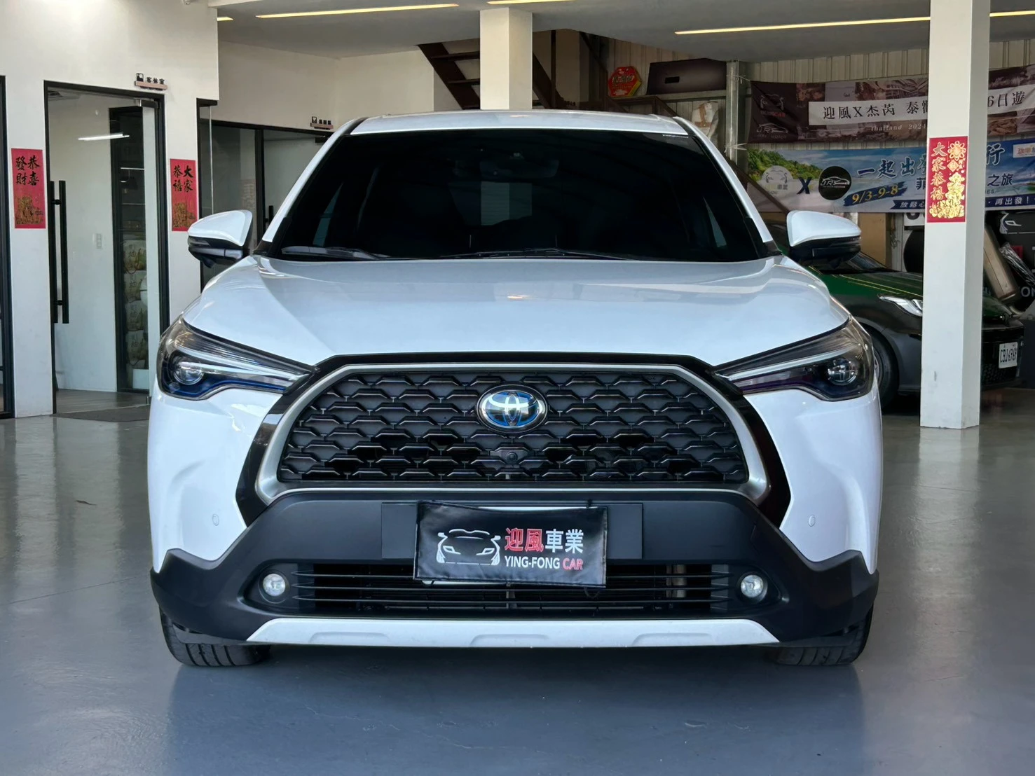 ⚪ 2021 Toyota Corolla Cross 1.8 Hybrid 旗艦 白色