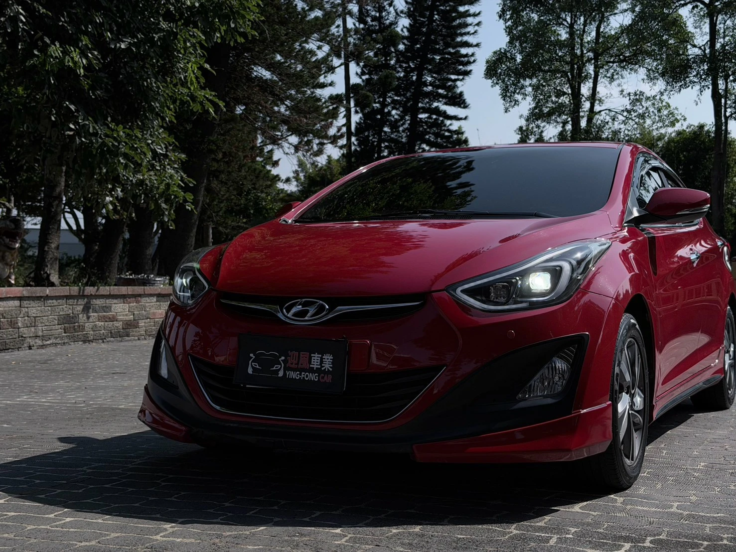 ⚪ 2016 Hyundai Elantra EX 旗艦型 紅色