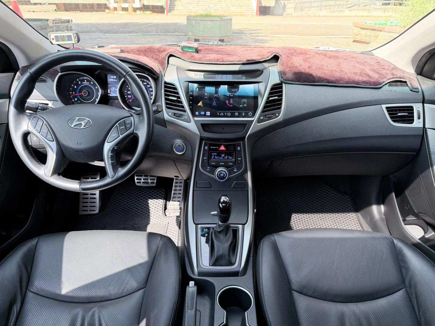 ⚪ 2016 Hyundai Elantra EX 旗艦型 紅色