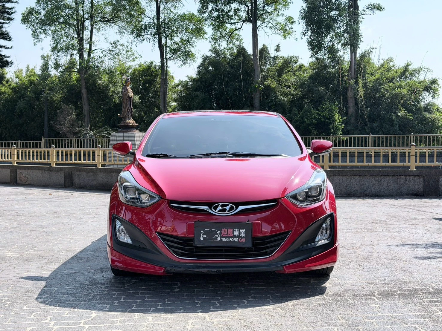 ⚪ 2016 Hyundai Elantra EX 旗艦型 紅色