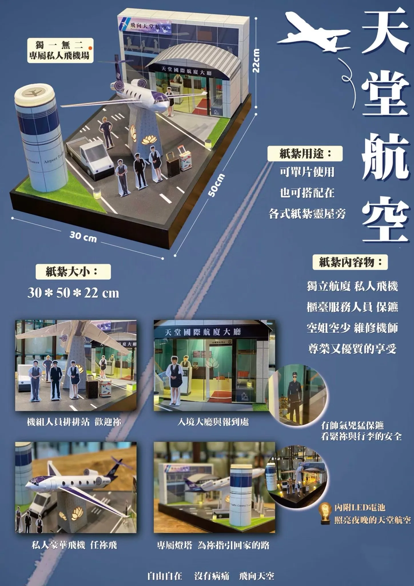 情境飛機組
