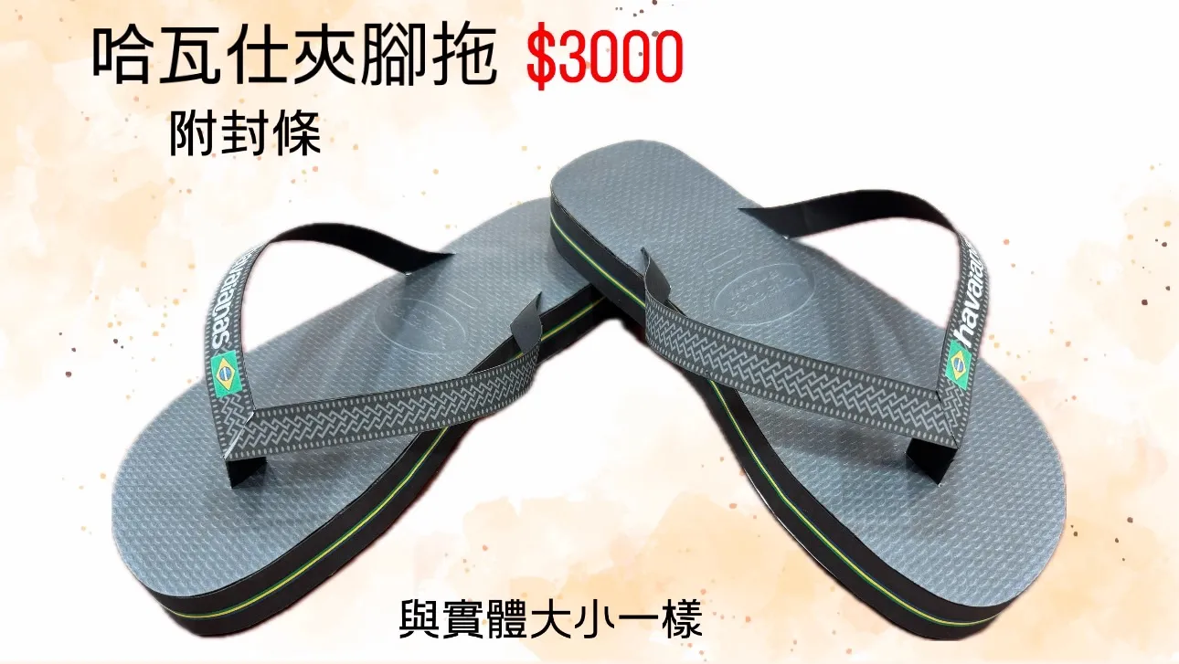 哈瓦士夾腳拖
