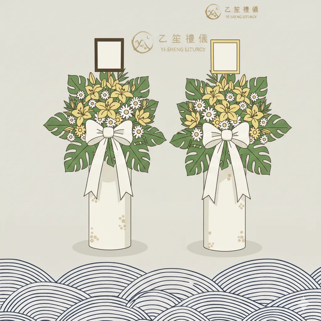 喪禮花籃
