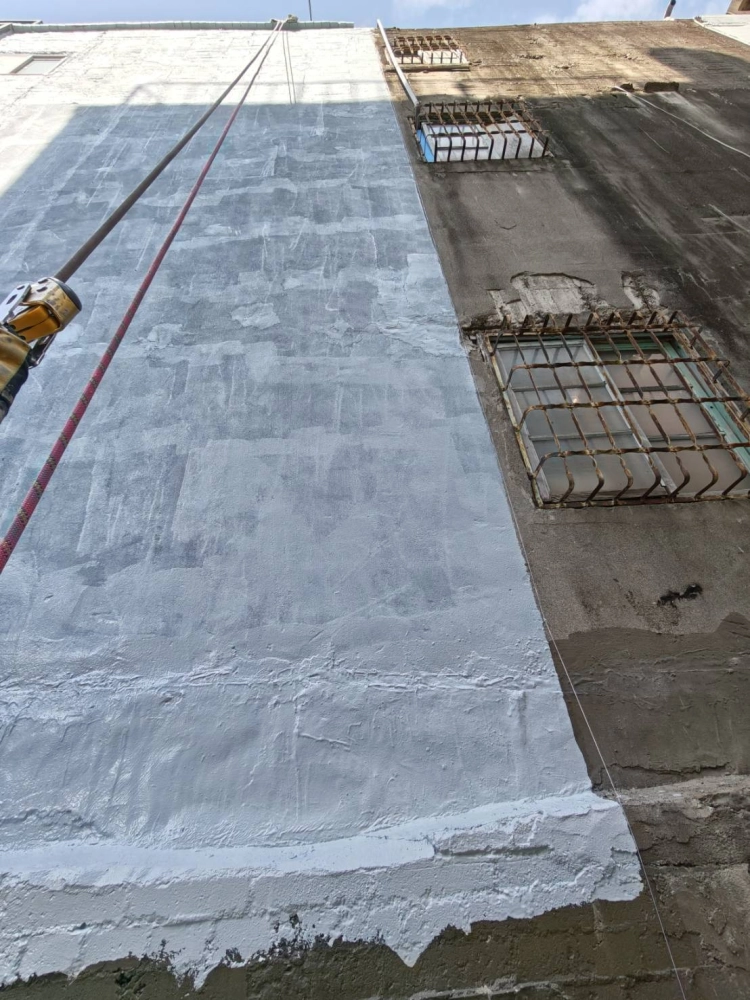 彰化縣-彰化市｜外牆龜裂澎共滲水｜泥作修補｜防水修繕工程
