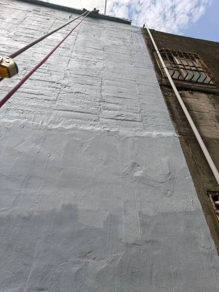 彰化縣-彰化市｜外牆龜裂澎共滲水｜泥作修補｜防水修繕工程