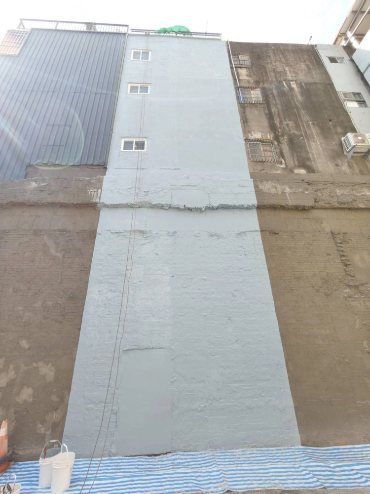 彰化縣-彰化市｜外牆龜裂澎共滲水｜泥作修補｜防水修繕工程