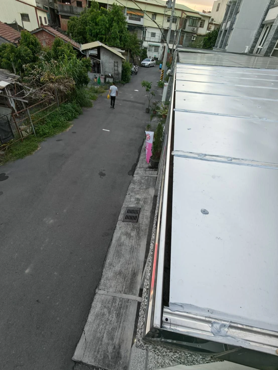 彰化縣-田中鎮｜遮雨棚更換｜採光罩塑板｜鋁塑板更換