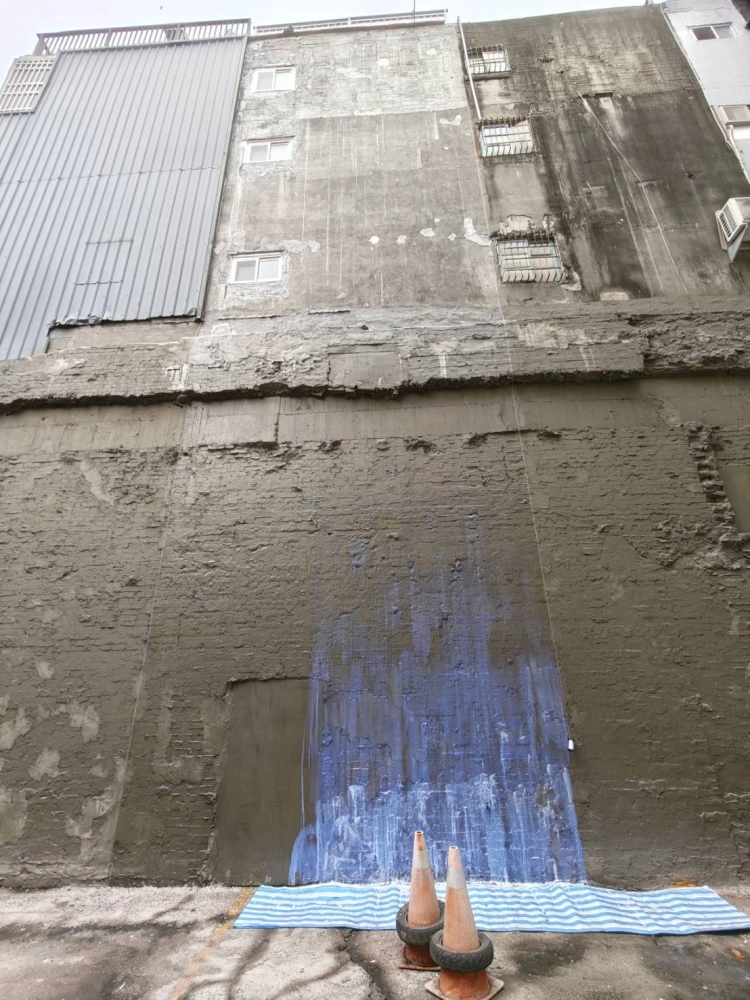 彰化縣-彰化市｜外牆龜裂澎共滲水｜泥作修補｜防水修繕工程