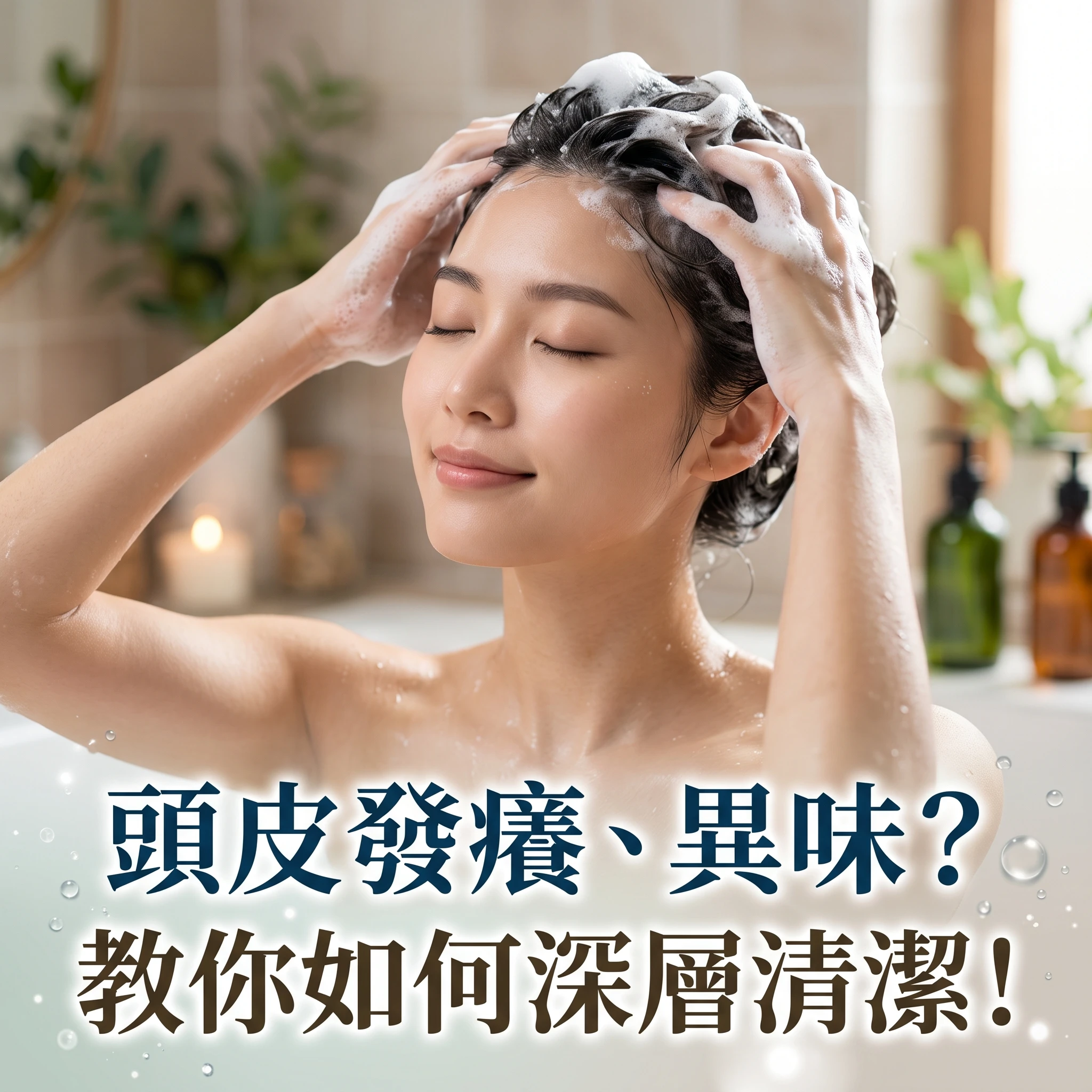 頭皮發癢異味怎麼深層清潔？- 美容SPA｜桃園美容SPA
