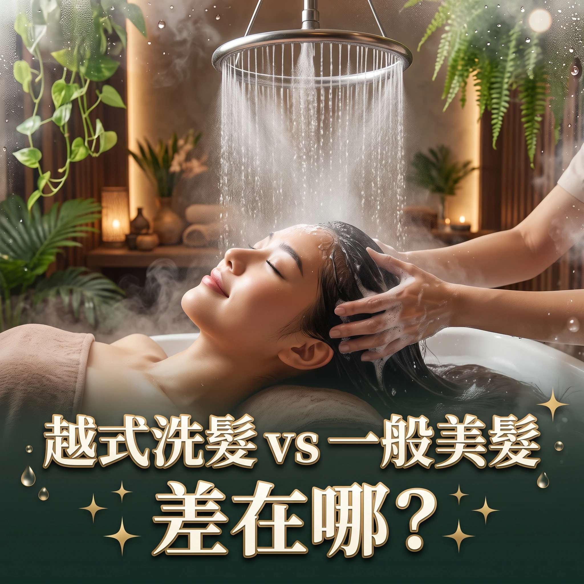 越式洗髮跟一般美髮差在哪？- 美容SPA｜桃園美容SPA