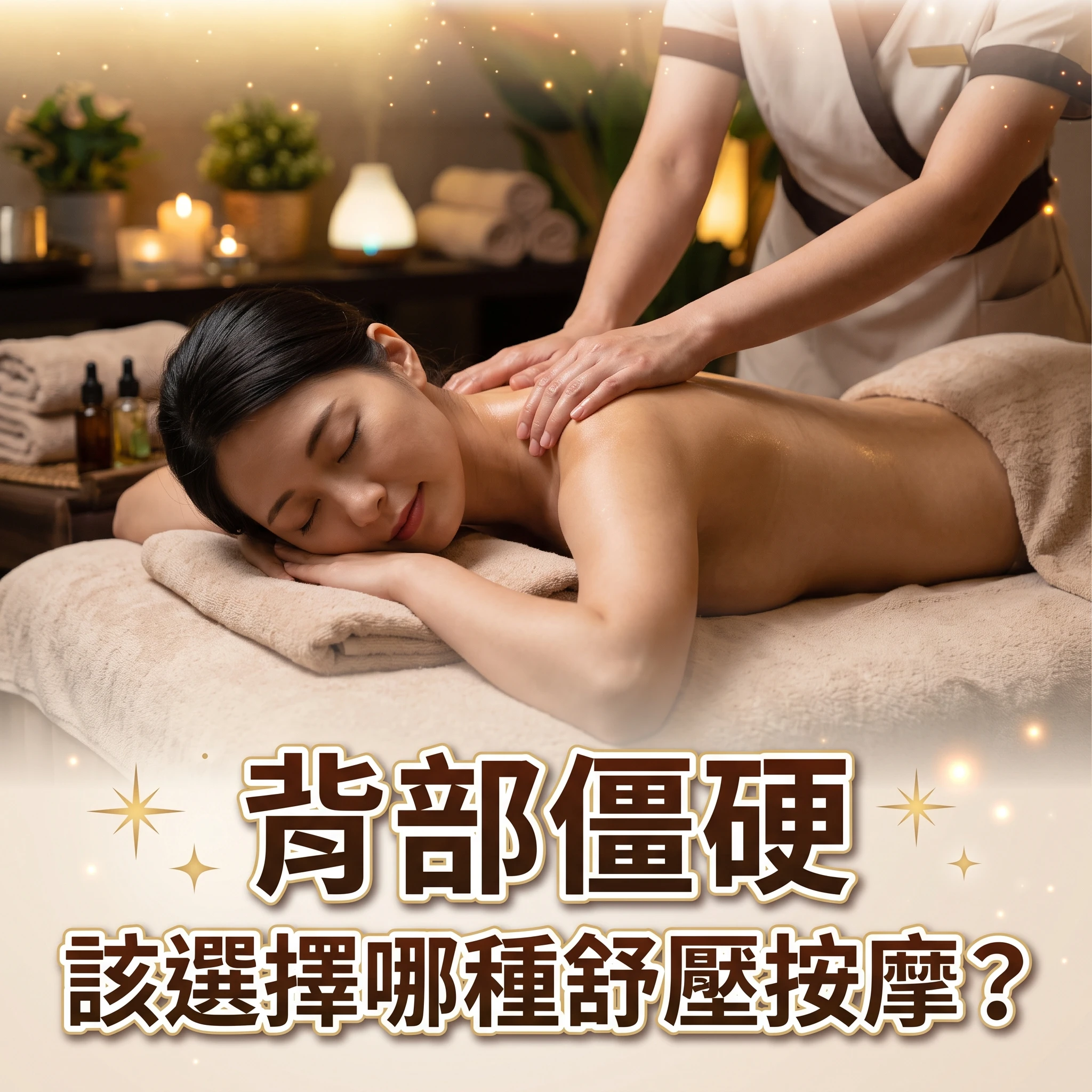 背部僵硬該選擇哪種舒壓按摩？- 美容SPA｜桃園美容SPA
