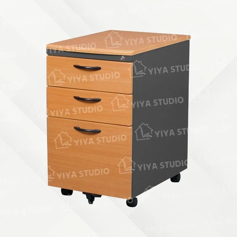 【活動櫃】木紋基本型-鐵灰