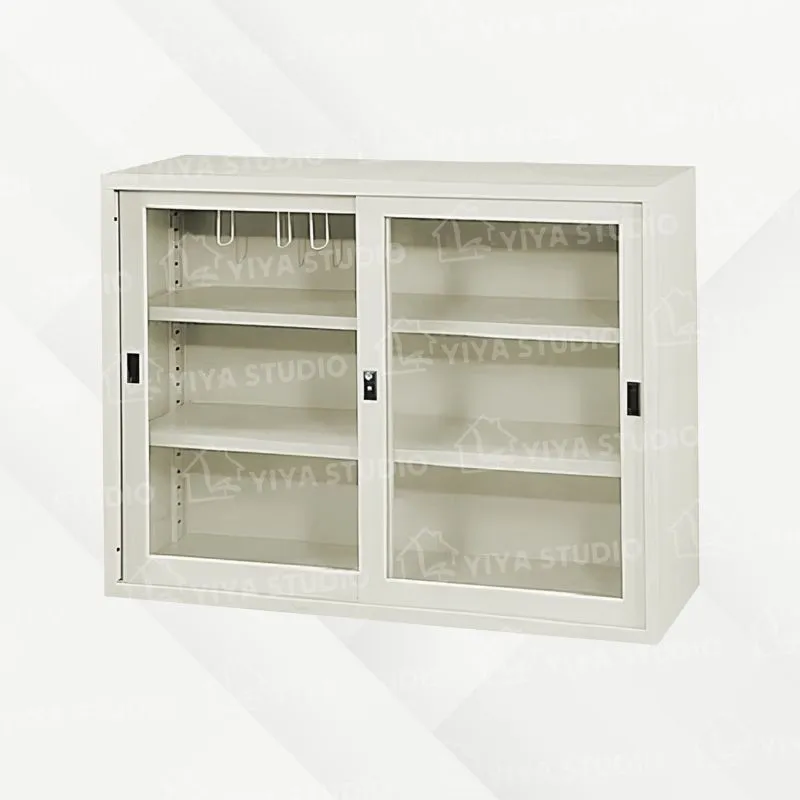 【傳統櫃】玻璃加框拉門-附活動隔板二片