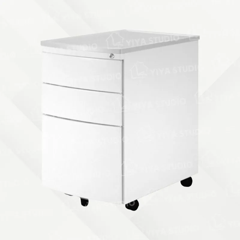 【活動櫃】弧型-白