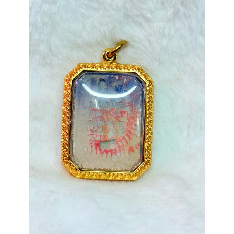 佛牌殼鈦金滿鑽開合殼26*36mm 168帕蒙巴干專用